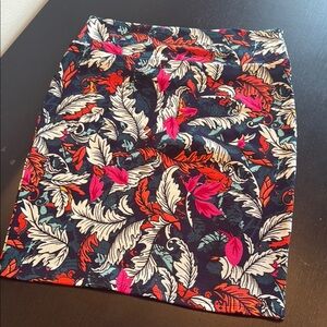 LuLaRoe Floral Mini Pencil Skirt